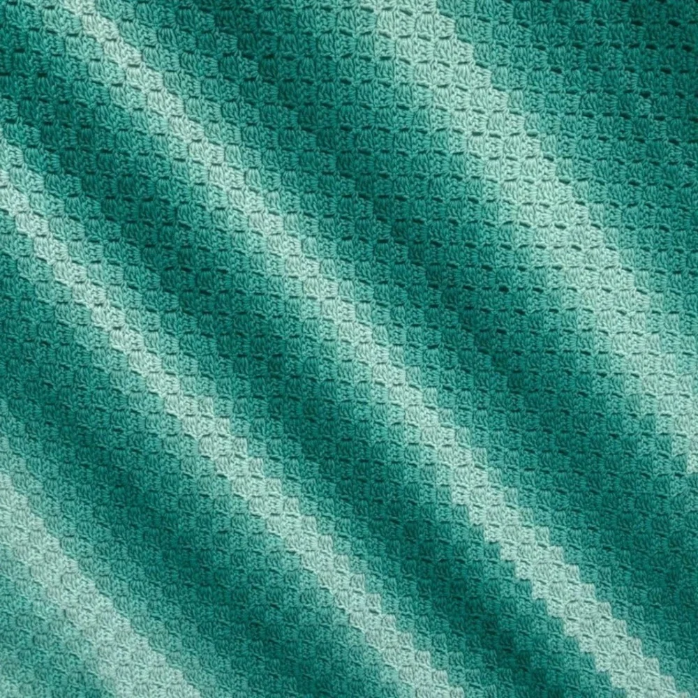 Handmade crochet blanket